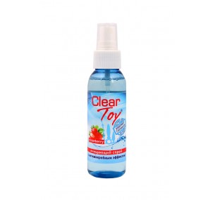 Очищающий спрей ''CLEAR TOYS STRAWBERRY'' с антимикробным эффектом, 100 мл. АРТ 14012