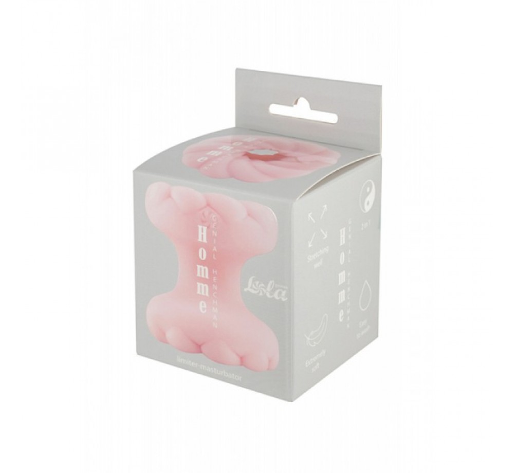 МАСТУРБАТОР-СТОППЕР РОЗОВЫЙ HOMME GENIAL HENCHMAN. МАСТУРБАТОР-СТОППЕР РОЗОВЫЙ HOMME GENIAL HENCHMAN.