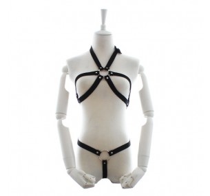 Белье бондажное,женское,цвет черный Белье бондажное,женское,цвет черный