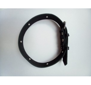 Чокер Gemma (Джемма),натуральная кожа,цвет черный. 