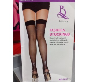 Чулки с плотной резинкой черного цвета Чулки с плотной резинкой черного цвета