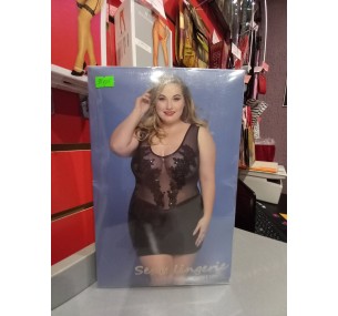 Комплект (боди,трусики-стринг,чулки),размер OS. Комплект (боди,трусики-стринг,чулки),размер OS.