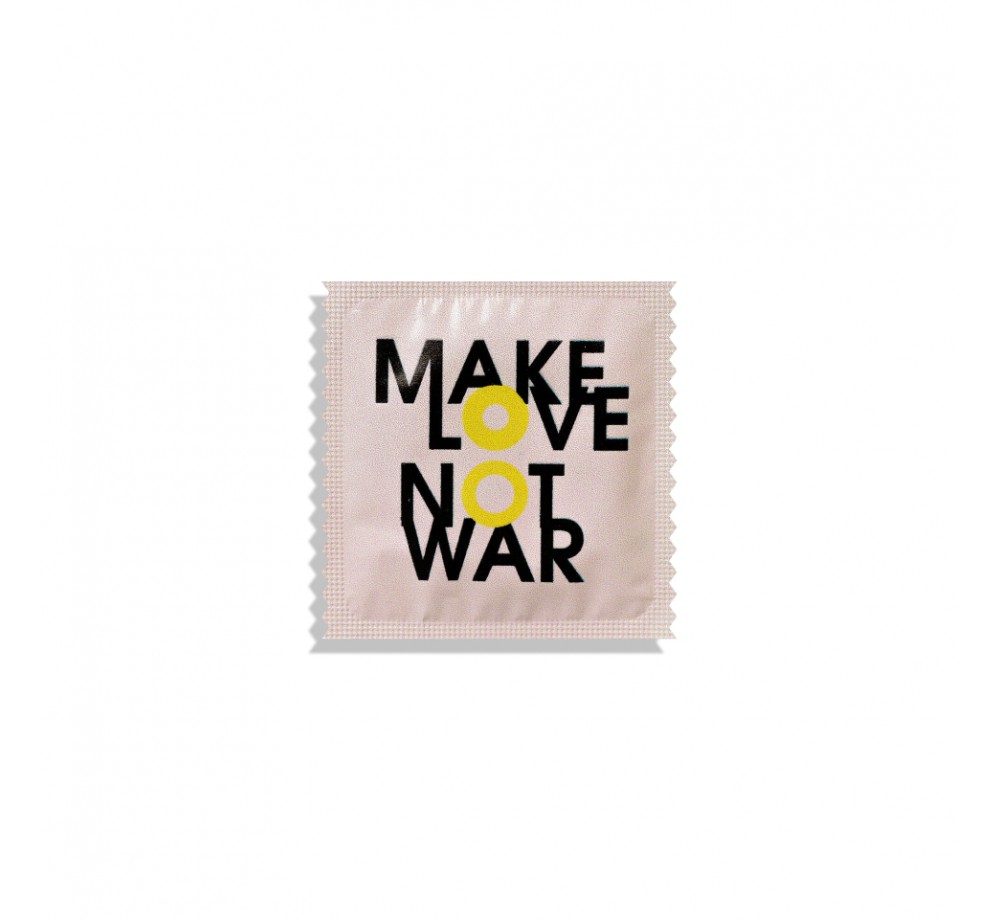 ПРЕЗЕРВАТИВЫ ESKA SENSITIVE, MAKE LOVE NOT WAR (ЗАНИМАЙТЕСЬ ЛЮБОВЬЮ,А НЕ ВОЙНОЙ), 1 ШТ ПРЕЗЕРВАТИВЫ ESKA SENSITIVE, MAKE LOVE NOT WAR (ЗАНИМАЙТЕСЬ ЛЮБОВЬЮ,А НЕ ВОЙНОЙ), 1 ШТ