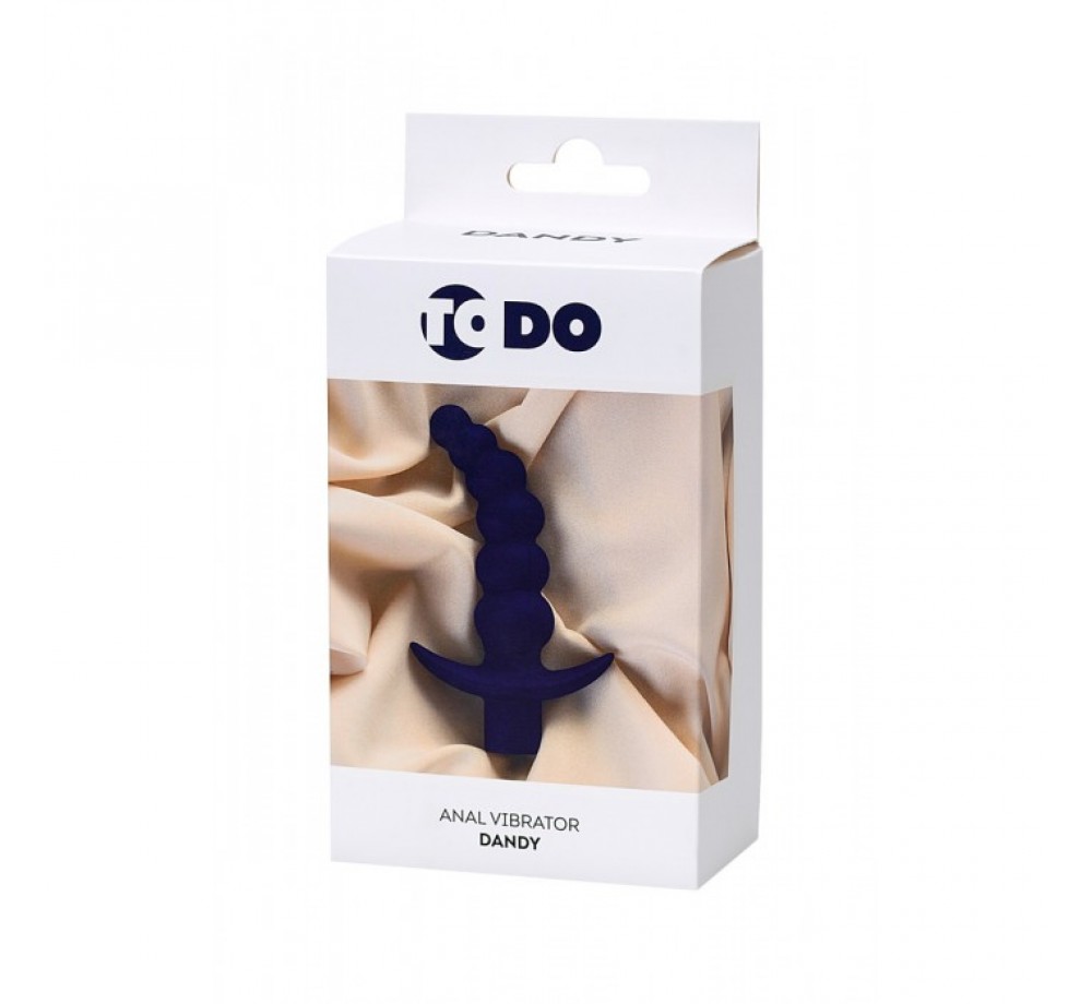 АНАЛЬНЫЙ ВИБРАТОР TODO BY TOYFA DANDY, ВЛАГОСТОЙКИЙ, СИЛИКОН, ФИОЛЕТОВЫЙ, 13,5 СМ, Ø 3,2 СМ АНАЛЬНЫЙ ВИБРАТОР TODO BY TOYFA DANDY, ВЛАГОСТОЙКИЙ, СИЛИКОН, ФИОЛЕТОВЫЙ, 13,5 СМ, Ø 3,2 СМ