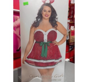 Костюм "Снегурочка",платье,трусики-стринг,обруч-рожки,лента-пояс,размер (50-54) Костюм "Снегурочка",платье,трусики-стринг,обруч-рожки,лента-пояс,размер (50-54)