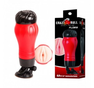 Вибромастурбатор на присоске Crazy Bull Delia 