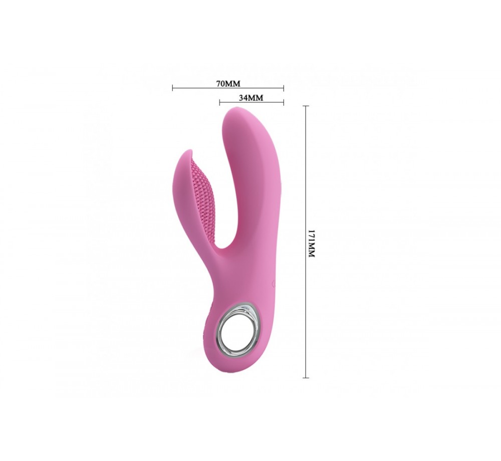 Вибратор с клиторальным стимулятором Canrol, BI-014542-1 Вибратор с клиторальным стимулятором Canrol, BI-014542-1