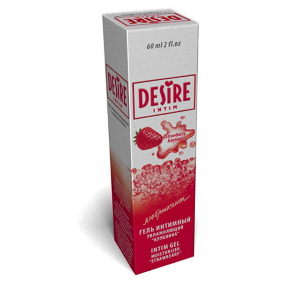ГЕЛЬ-ЛУБРИКАНТ DESIRE КЛУБНИКА 60МЛ.