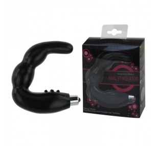Массажер простаты и точки G - Anal stimulator, черный 