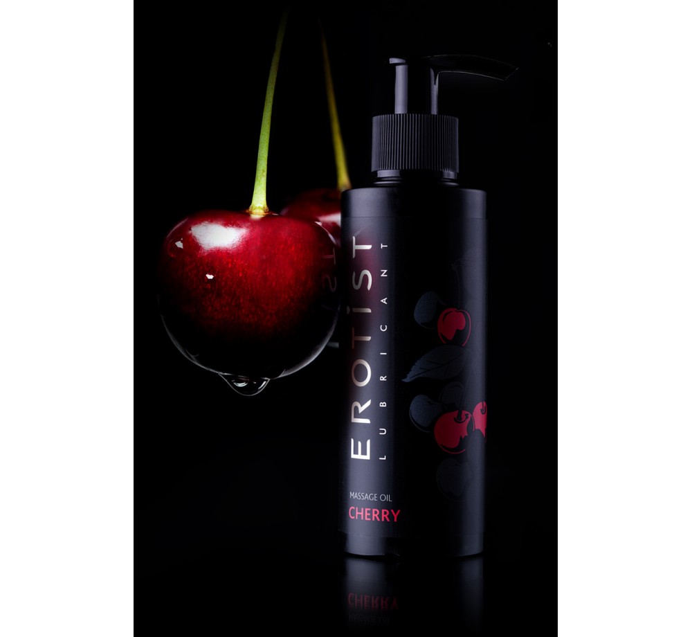 МАССАЖНОЕ МАСЛО EROTIST CHERRY, СЪЕДОБНОЕ, ВИШНЯ, 150 МЛ МАССАЖНОЕ МАСЛО EROTIST CHERRY, СЪЕДОБНОЕ, ВИШНЯ, 150 МЛ