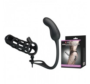 НАСАДКА С ВИБРАЦИЕЙ И АНАЛЬНЫМ СТИМУЛЯТОРОМ BI-026231 НАСАДКА С ВИБРАЦИЕЙ И АНАЛЬНЫМ СТИМУЛЯТОРОМ BI-026231