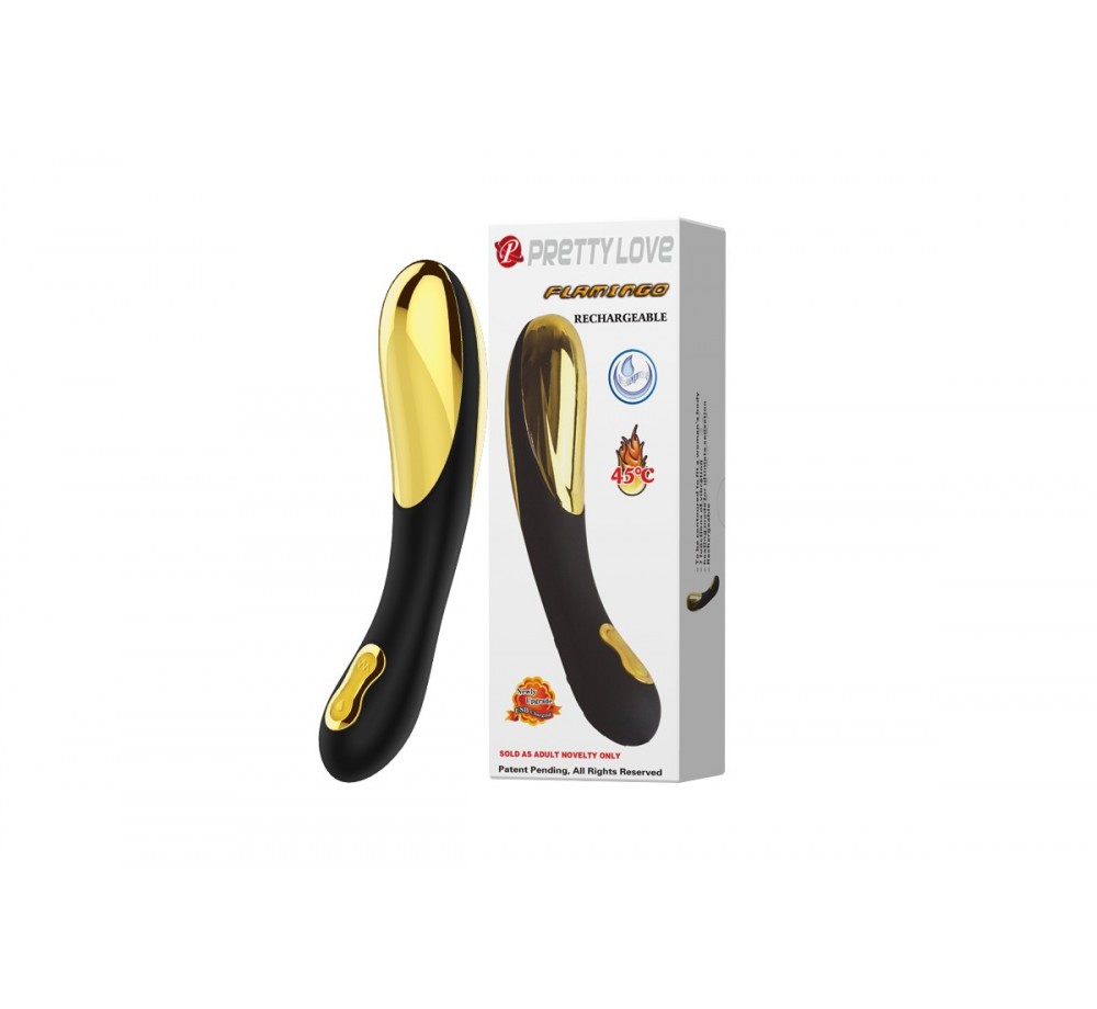 Вибратор с подогревом Flamingo