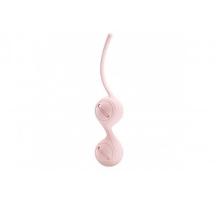 Вагинальные шарики со смещённым центром тяжести Pretty Love Kegel Tighten Up I, нежно-розовые Вагинальные шарики со смещённым центром тяжести Pretty Love Kegel Tighten Up I, нежно-розовые