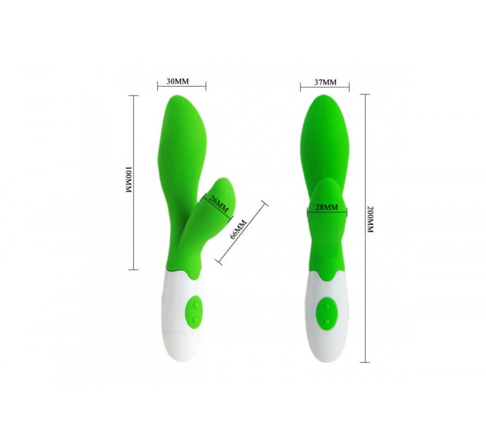 Вибратор с клиторальным стимулятором Owen Вибратор с клиторальным стимулятором Owen