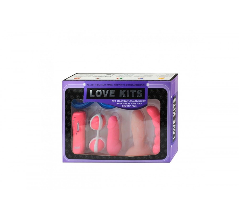 Любовный набор Love Kits из 6 предметов Любовный набор Love Kits из 6 предметов