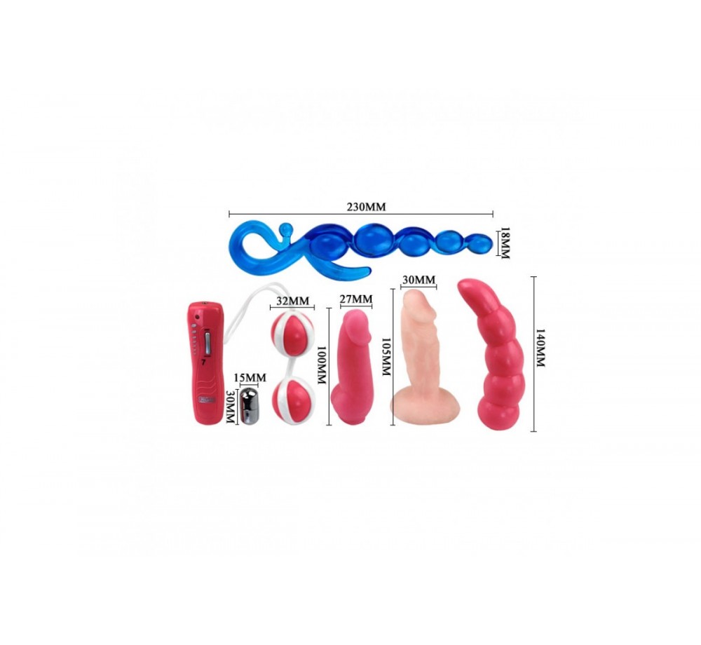 Любовный набор Love Kits из 6 предметов Любовный набор Love Kits из 6 предметов