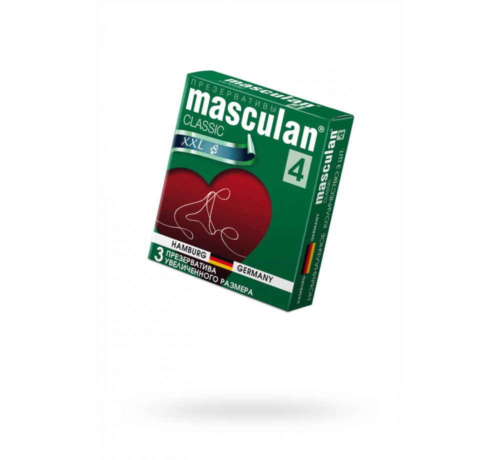 ПРЕЗЕРВАТИВЫ MASCULAN CLASSIC 4, 3 ШТ. УВЕЛИЧЕННОГО РАЗМЕРА (XXL) РОЗОВОГО ЦВЕТА ПРЕЗЕРВАТИВЫ MASCULAN CLASSIC 4, 3 ШТ. УВЕЛИЧЕННОГО РАЗМЕРА (XXL) РОЗОВОГО ЦВЕТА