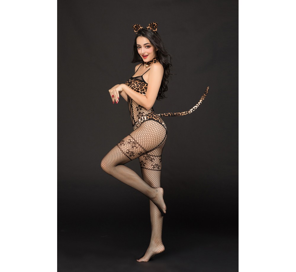 КОСТЮМ КОШКИ CANDY GIRL KANDI (КОСТЮМ-СЕТКА,ТОП,ТРУСЫ С ХВОСТОМ,ЧОКЕР,ГОЛОВНОЙ УБОР), ЛЕОПАРДОВЫЙ,OS КОСТЮМ КОШКИ CANDY GIRL KANDI (КОСТЮМ-СЕТКА,ТОП,ТРУСЫ С ХВОСТОМ,ЧОКЕР,ГОЛОВНОЙ УБОР), ЛЕОПАРДОВЫЙ,OS