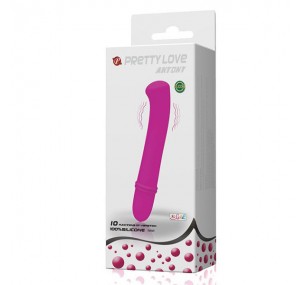 Фиолетовый вибратор 11,7см Pretty Love Antony BI-014193 