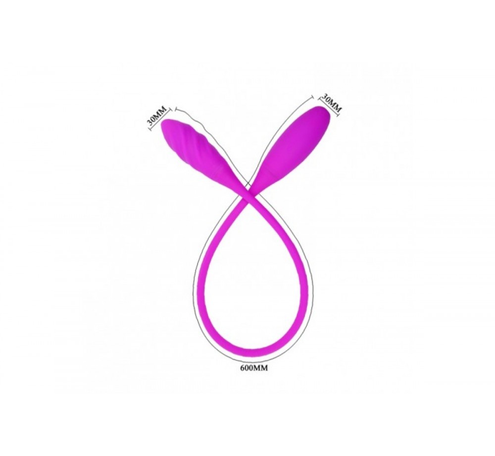 Двойной вибростимулятор Pretty Love Snaky Vibe Двойной вибростимулятор Pretty Love Snaky Vibe