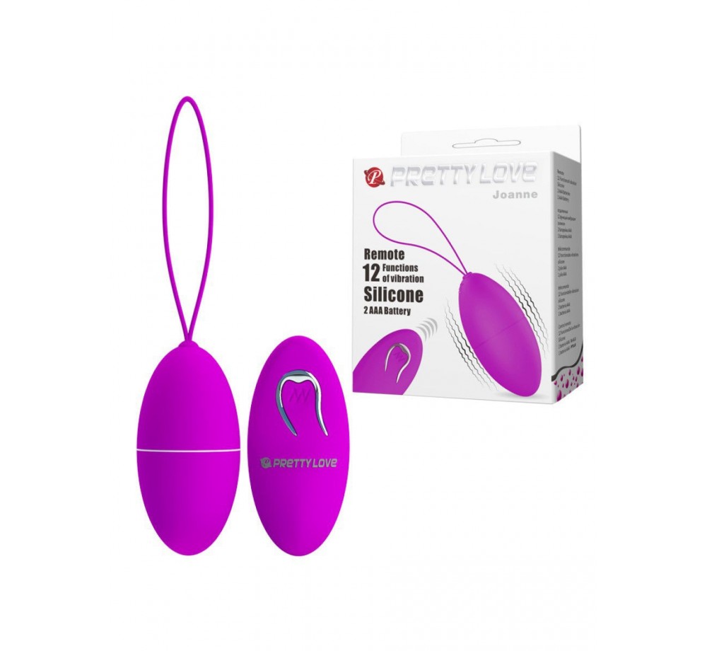Виброяйцо Pretty Love Joanne на дистанционном пульте Виброяйцо Pretty Love Joanne на дистанционном пульте