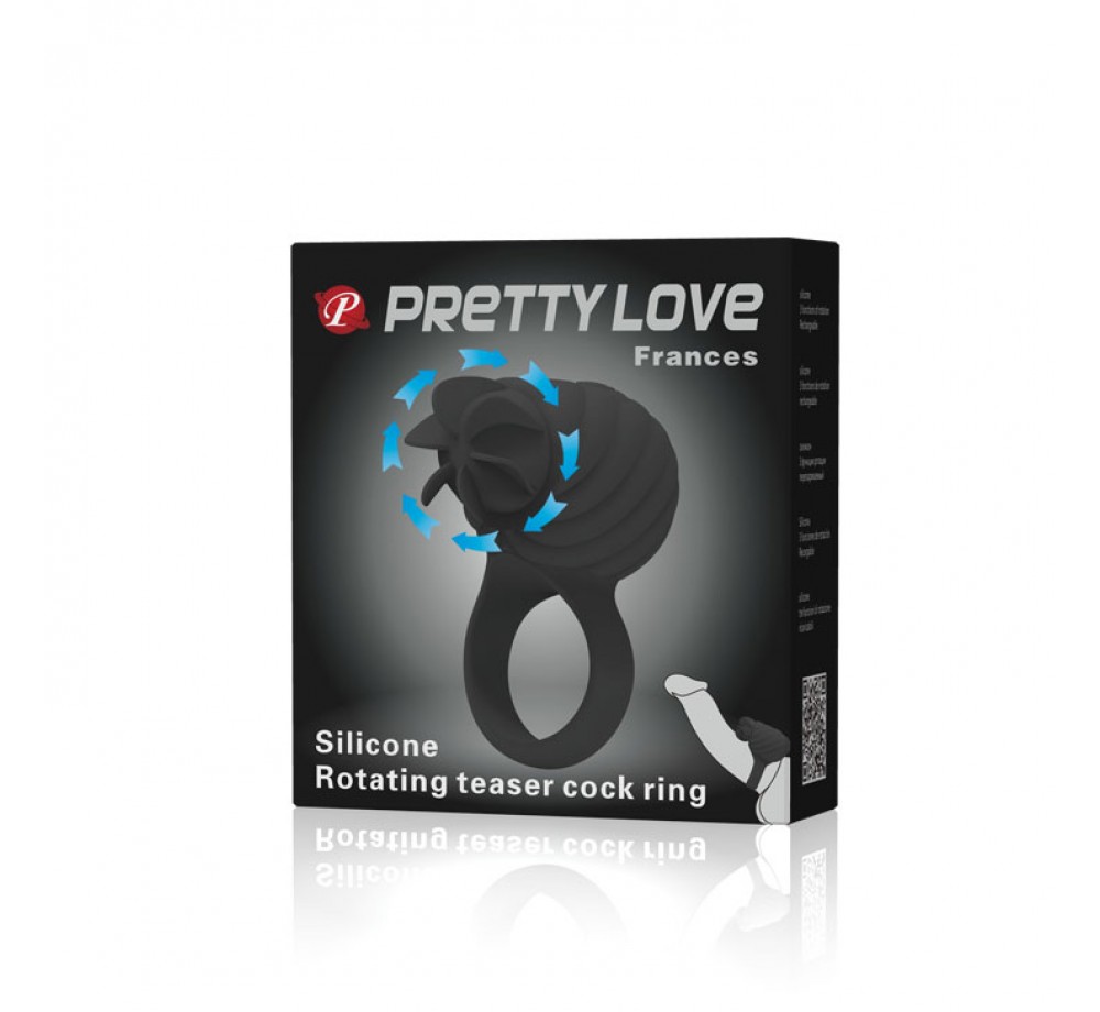 Эрекционное кольцо с ротацией Pretty Love Frances Эрекционное кольцо с ротацией Pretty Love Frances