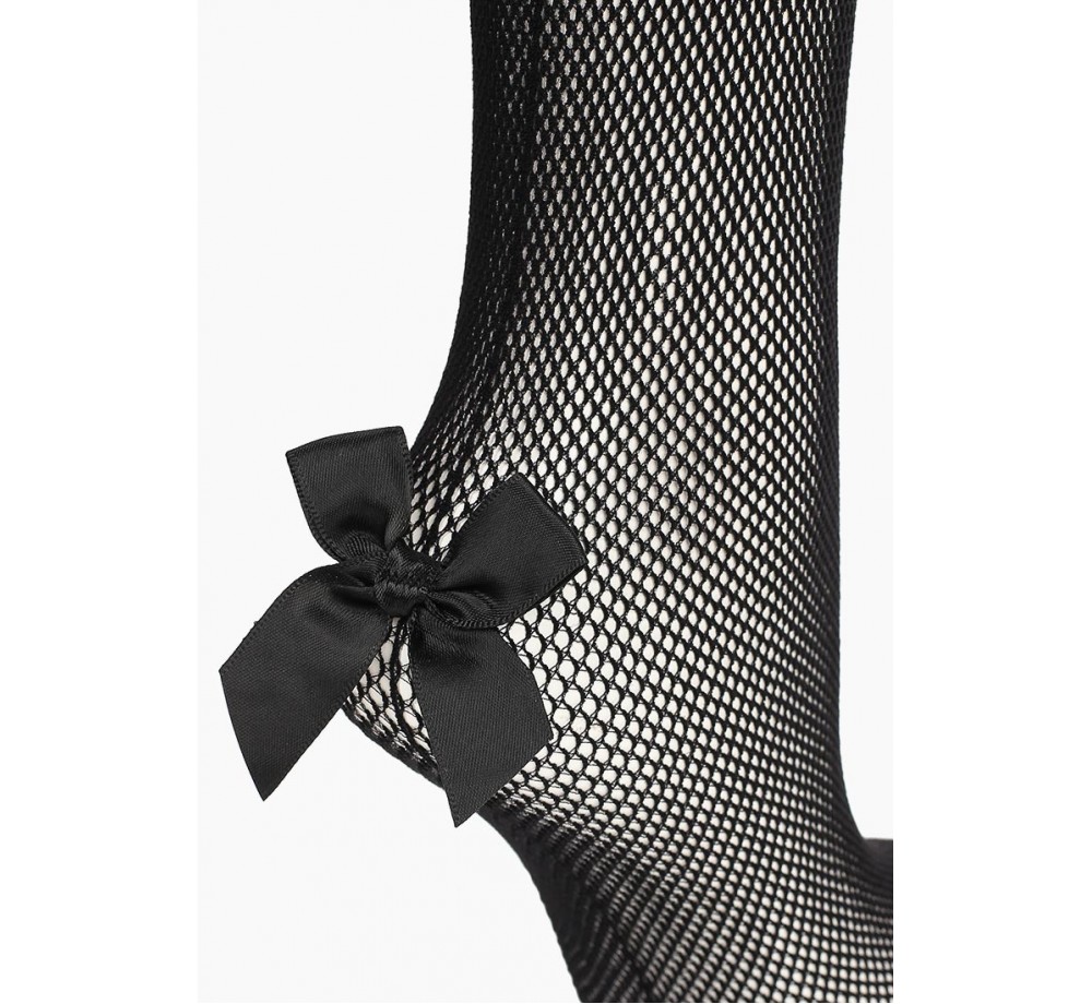 Чулки со швом и бантиком сзади, цвет черный, размер S/M, Le Frivole Costumes 04822 S/M Чулки со швом и бантиком сзади, цвет черный, размер S/M, Le Frivole Costumes 04822 S/M