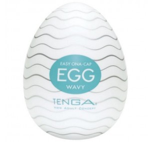 Мастурбатор яйцо Tenga Egg Wavy, АРТ EGG-001  