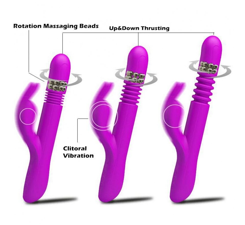 Вибратор-Кролик Pretty Love Donahue Вибратор-Кролик Pretty Love Donahue