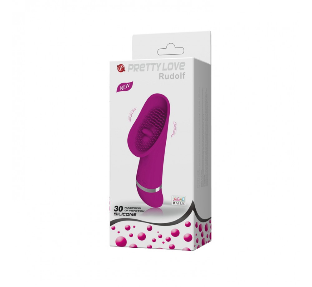 Вибромассажер для стимуляции клитора и эрогенных зон Pretty Love Rudolf, BI-014332 Вибромассажер для стимуляции клитора и эрогенных зон Pretty Love Rudolf, BI-014332