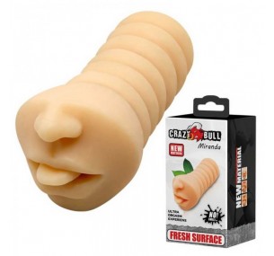 МАСТУРБАТОР-РОТИК MIRANDA, ТЕЛЕСНЫЙ, АРТ BM-009216U 