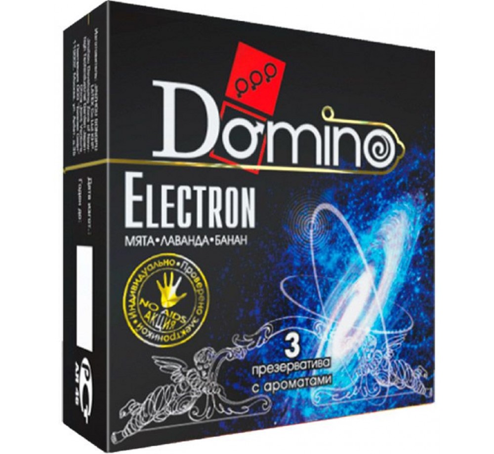 ПРЕЗЕРВАТИВЫ LUXE DOMINO PREMIUM ELECTRON, МЯТА, ЛАВАНДА И БАНАН, 3 ШТ. В УПАКОВКЕ ПРЕЗЕРВАТИВЫ LUXE DOMINO PREMIUM ELECTRON, МЯТА, ЛАВАНДА И БАНАН, 3 ШТ. В УПАКОВКЕ