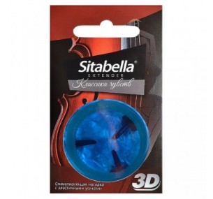 НАСАДКА СТИМУЛИРУЮЩАЯ SITABELLA КЛАССИКА ЧУВСТВ арт. 1412 НАСАДКА СТИМУЛИРУЮЩАЯ SITABELLA КЛАССИКА ЧУВСТВ арт. 1412