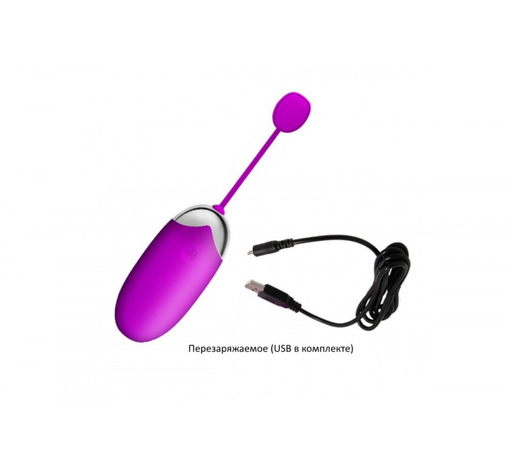 Виброяйцо Abner с управлением через смартфон,12 функций вибраций BI-014362HP Виброяйцо Abner с управлением через смартфон,12 функций вибраций BI-014362HP