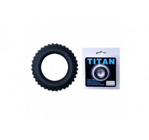 Кольцо эрекционное Titan с ребрышками Кольцо эрекционное Titan с ребрышками