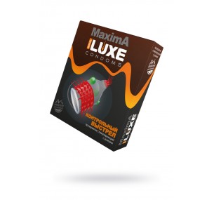 ПРЕЗЕРВАТИВЫ LUXE MAXIMA КОНТРОЛЬНЫЙ ВЫСТРЕЛ №1, 18 СМ