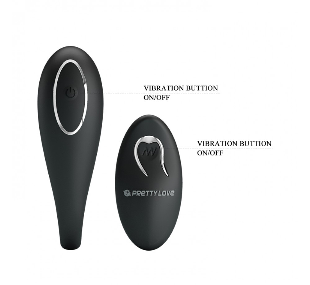 Вибратор для пар Pretty Love Algernon с дистанционным управлением Вибратор для пар Pretty Love Algernon с дистанционным управлением