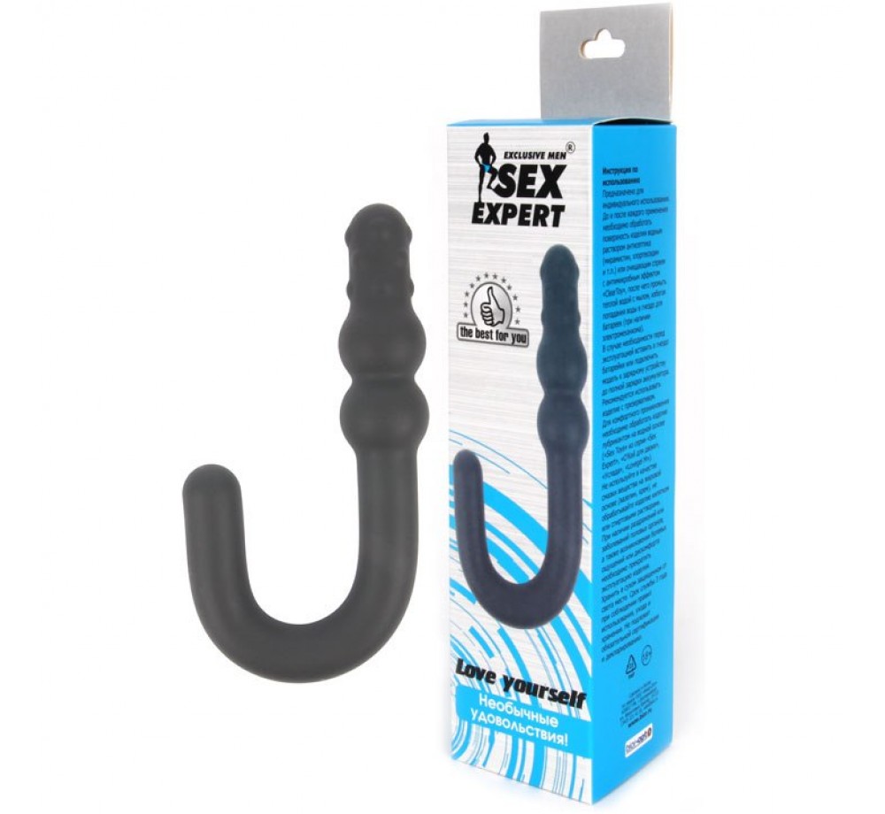 СТИМУЛЯТОР, L 155 мм , D 22x28 мм, цвет чёрный арт. SEM-55082 СТИМУЛЯТОР, L 155 мм , D 22x28 мм, цвет чёрный арт. SEM-55082