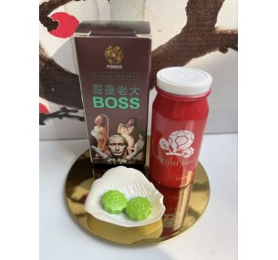 Мужской возбудитель "BOSS", 10 таблеток,6,8 г 