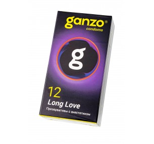 Презервативы GANZO Long Love с анестетиком Презервативы GANZO Long Love с анестетиком