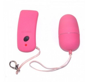 Виброяйцо с беспроводным управлением Wireless Vibrating Egg розовое, BI-014032