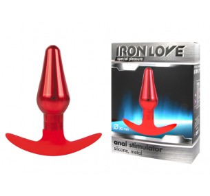 ВТУЛКА АНАЛЬНАЯ КРАСНАЯ цвет основания красный, вес 100 г, L 96 мм D 30 мм арт. IL-28002-RED ВТУЛКА АНАЛЬНАЯ КРАСНАЯ цвет основания красный, вес 100 г, L 96 мм D 30 мм арт. IL-28002-RED