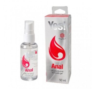 ГЕЛЬ-СМАЗКА СИЛИКОНОВЫЙ "YES ANAL " 50 мл, арт. 4704  ГЕЛЬ-СМАЗКА СИЛИКОНОВЫЙ "YES ANAL " 50 мл, арт. 4704