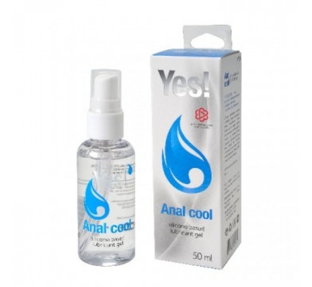 ГЕЛЬ-СМАЗКА СИЛИКОНОВЫЙ "YES ANAL COOL" с ментолом 50 мл, арт. 4707
