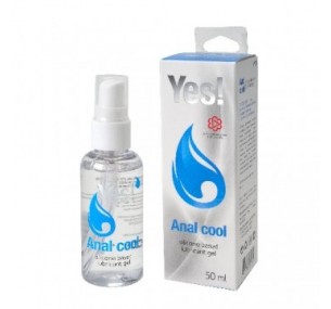 ГЕЛЬ-СМАЗКА СИЛИКОНОВЫЙ "YES ANAL COOL" с ментолом 50 мл, арт. 4707