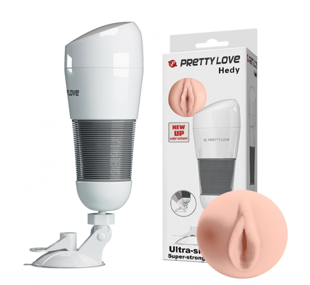 Мега-мастурбатор вагинa Hedy с вибрации Мега-мастурбатор вагинa Hedy с вибрации