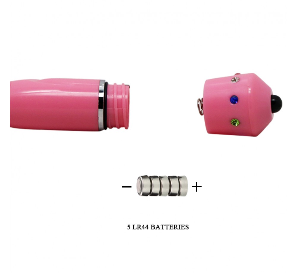 Массажёр Mini Rock с 2 насадками в комплекте Массажёр Mini Rock с 2 насадками в комплекте