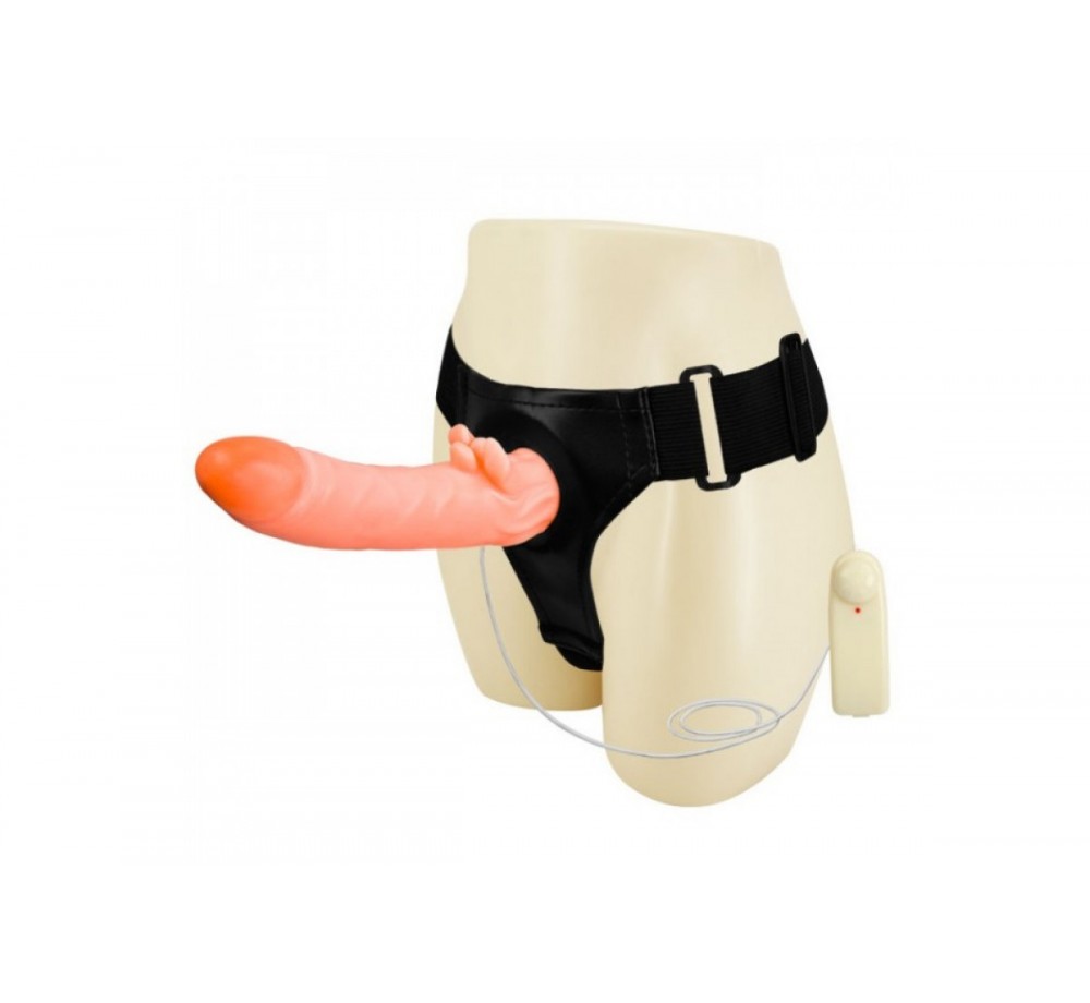 Фаллопротез со стимуляцией клитора и вибрацией Фаллопротез со стимуляцией клитора и вибрацией