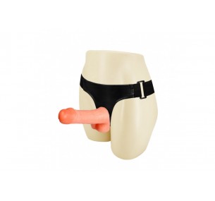 Реалистичный страпон с мошонкой на трусиках Реалистичный страпон с мошонкой на трусиках