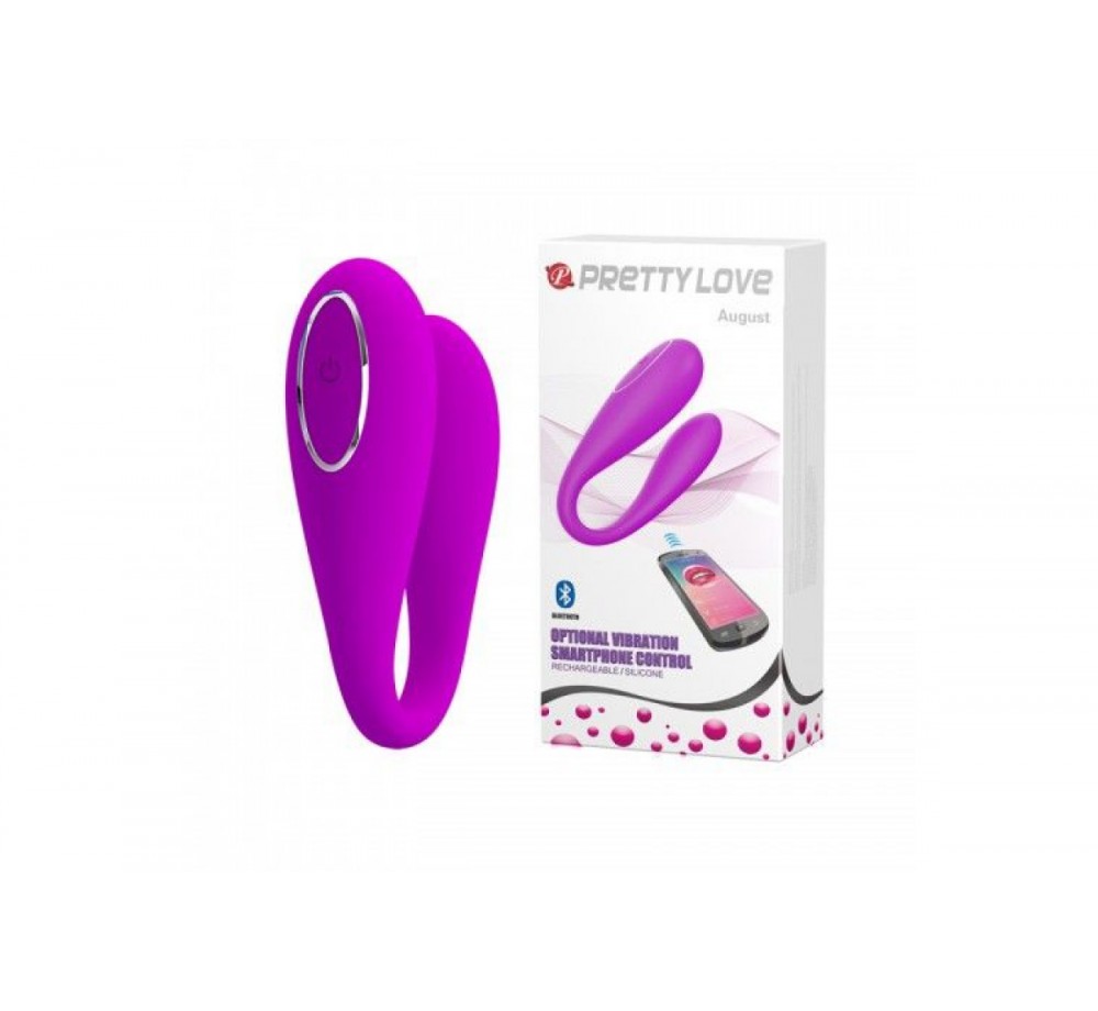 Вибратор для пар August с возможностью управления через смартфон Вибратор для пар August с возможностью управления через смартфон